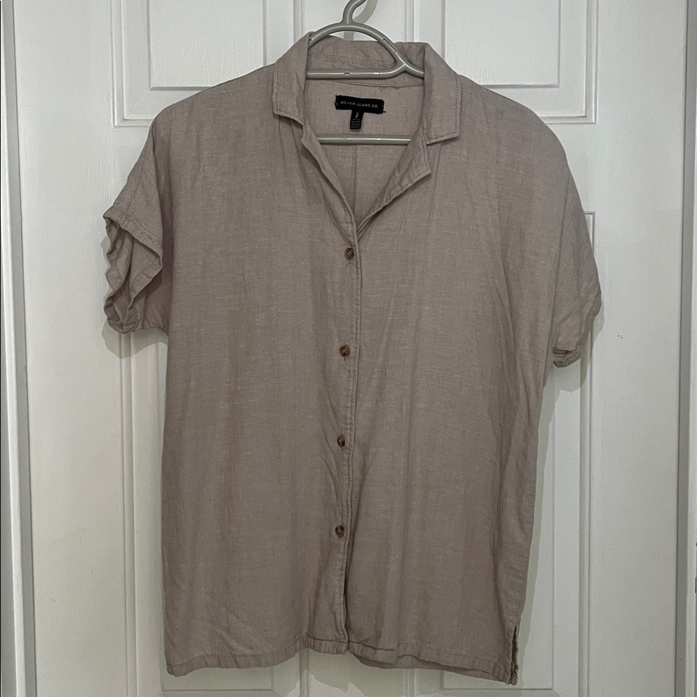 Silver Jeans Co. Light Tan Top